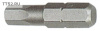 Бита 1/4" шестигранная H3 25мм BHE102530. Большой выбор на сайте Трейдимпорт