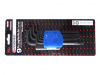 Набор ключей TORX Г-образных длинных с шаром, 9 предметов (Т10, Т15, Т20, Т25, Т27, Т30, Т40, Т45, Т. Большой выбор на сайте Трейдимпорт