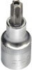 Головка бита 6-гранная 8мм 1/2" (L-100мм) Forsage F-34410008. Большой выбор на сайте Трейдимпорт