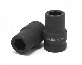 На сайте Трейдимпорт можно недорого купить Головка ударная 14мм (6гр),1/2" Partner PA-44514. 