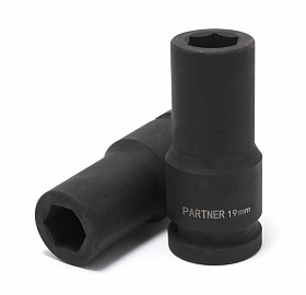 На сайте Трейдимпорт можно недорого купить Головка ударная глубокая 52мм 3/4" 6гр Partner PA-46510052. 