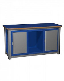 На сайте Трейдимпорт можно недорого купить Верстак трёхтумбовый MECHANIC-М15.0А0 Верстакофф. 