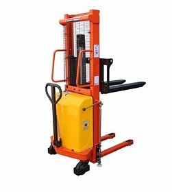 На сайте Трейдимпорт можно недорого купить Гидравлический штабелер c электроприводом подъёма Advanta SPN 1025. 