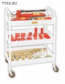 На сайте Трейдимпорт можно недорого купить Набор гидравлических растяжек 10т на тележке ATS-4053S2. 