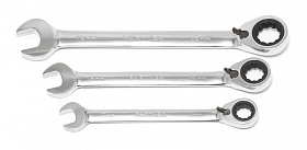 На сайте Трейдимпорт можно недорого купить Ключ комбинированный трещоточный с реверсом 8мм Partner PA-3008R. 