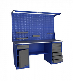 На сайте Трейдимпорт можно недорого купить Верстак Верстакофф PROFFI 218 Т1 Д6 Э2. 