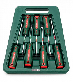 На сайте Трейдимпорт можно недорого купить Набор отверток на 7 предметов Hans 06400-7M. 